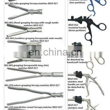 Reusable Laparscopic Debakey Grasper Debakey Fenestrated Forceps photo-6