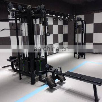 China Hot Sale Multi Jungle Gym Machine 5 Station Gym Equipment 5 Station Multi Gym Trainer SE56 photo-6