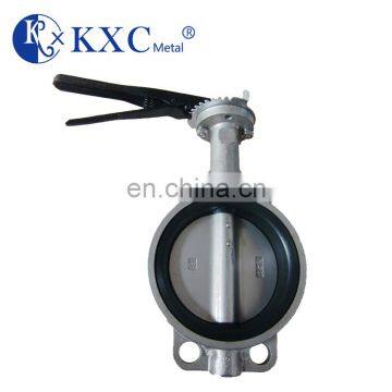 ISO 9001 AWWA C504 PN10/PN16/PN25 Bore Wafer Concentric Butterfly Valve Stainless Steel photo-5