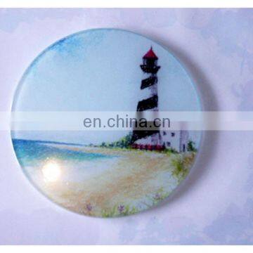 Art Glass Cutting Boards Toughened Tempered Glass Patterned Cutting Board
