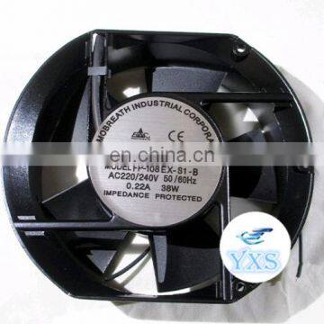 17250mm FP-108EX-S1-B 220V ball bearing axial case cooling fan