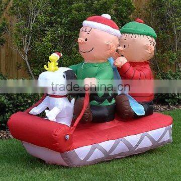 Lovely inflatable cartoon for festivel decoration on sell