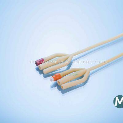 Latex Foley Catheter Urinary Catheter 1-way 2-way 3-way photo-2