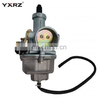 High Performance Engine Part Aluminum Alloy Sliver One Stroke 125cc A Grade Scooter Motorcycle PZ26 26mm CG125 Carburetor