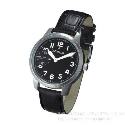 Stainless Steel Mechanical Watches Genuine Leather Man Fashion Watch