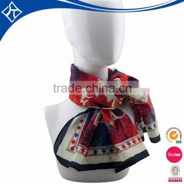 Production Woven Lady Pure Silk Christmas Scarf Long photo-2