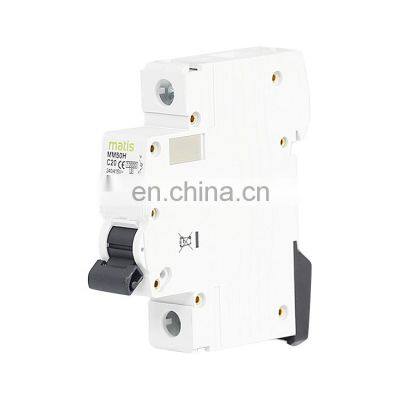 Good quality and cheap high quality Matis MM50H-1P 1-63A 380V 50/60hz miniature circuit breakers