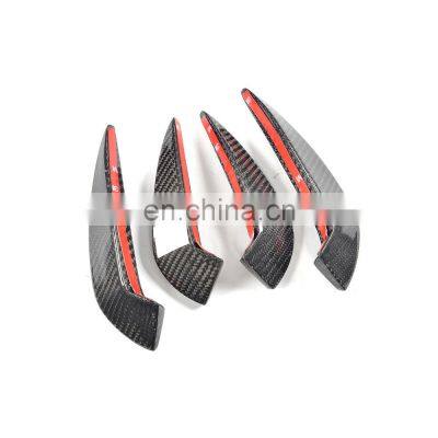 Carbon Fiber Front Canards for Mercedes Benz CLA200 CLA250 Sport Sedan 4-Door 2016-2017 (Fits: CLA) photo-3