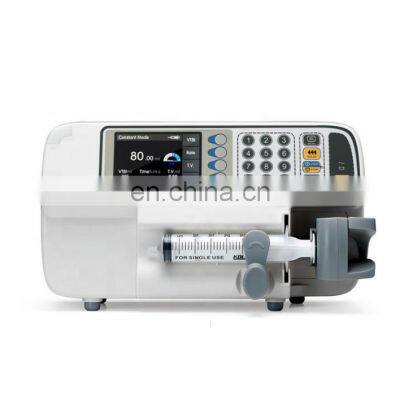 TUV CE Electric Portable Single Channel Syringe Pump for Hospital