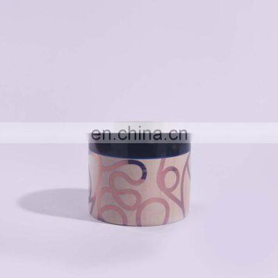 Cylinder Ceramic Rustic Vase Family Home Decoration Goods