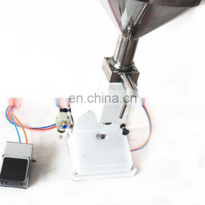 YS-A02 Hot Selling Pneumatic Liquid Soap/Bath Foam/Tomato Paste/Honey Jar Filling Machine With Pedal Switch 5-50ml photo-3