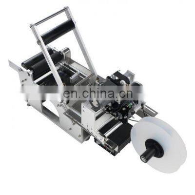 Labeling Machine Semi Automatic Round Bottle Label Printing Machine
