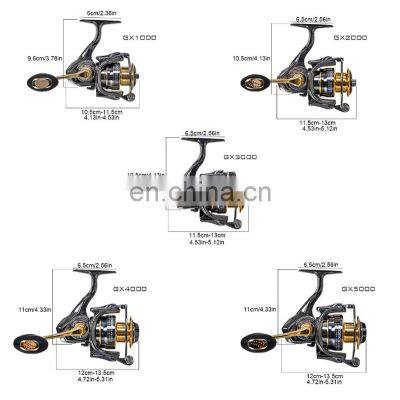 2021 Новейшие качественные спиннинговые катушки для морского рыбалки 13+1 BB размеров от 1000 до 5000, стильные и красивые photo-3