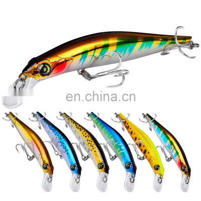 top quality 15cm 24.5g wobbler sinking Minnow floating hard bait Sea fishing lure Big Minnow