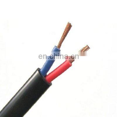 Hot selling Rvv BV 2.5mm Electrical Wire 300 300v Flexible 2 Core RVV Cable