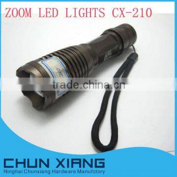 NINGBO most powerful zoom led flashlight torch T6 flashlight