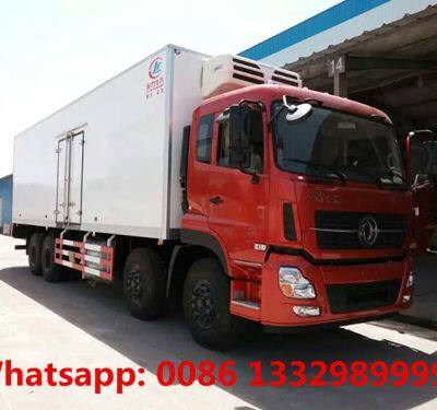 Dongfeng Tianlong 6*4 LHD 20T Refrigerated Van Truck for Sale photo-2