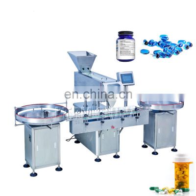 100 Bottle/Min  High Efficient Capsule Chocolate Candy Pet Food Counting Packing Machine