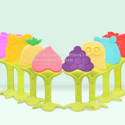 Silicone Baby Teether Wholesale Toddlers Chewable Fruit Teethers Toy