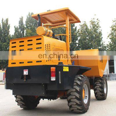 Hydraulic Tranmisssion FCY50 4x4 Construction off Road Tipper 5 Ton 6 Ton Mining Dump Trucks for Sale/ Lowest Price Dumper