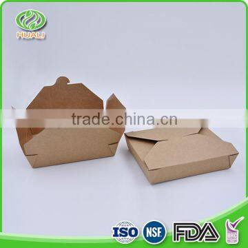 High quality chinese lunch containers kraft disposable brown take away food paper box                        
                                                Quality Choice
                                                                    Supplier's