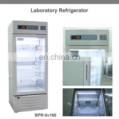BIOBASE China Laboratory Refrigerator BPR-5V160 160L Medical Laboratory Refrigerator for Lab and Hospital