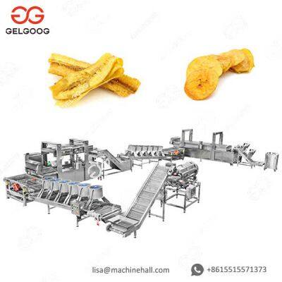 Máquina comercial de batatas chips de banana com alto grau de automação. Custo da máquina de batatas chips de banana.
