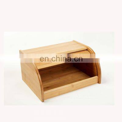 New Design High Quality Kitchen Polygon Bamboo Fiber Bread Storage Box