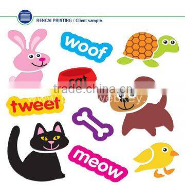 Cat Dog Rabbit Bird Animals Removable Wall Stickers Decals Decor kids nursery mural