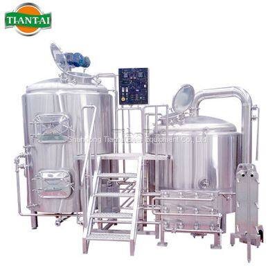 1000L 10HL commercial three vessel brewhouse on sale