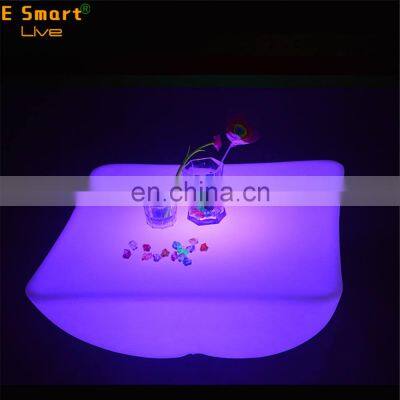 Led Furniture Bar Light Counter Indoor Plastic Rechargeable Glowing Party Table photo-4