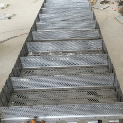 Stainless steel chain plate mesh belt conveyor production mesh belt manufacturers