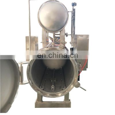 steam heating high pressure sterilization retort machine