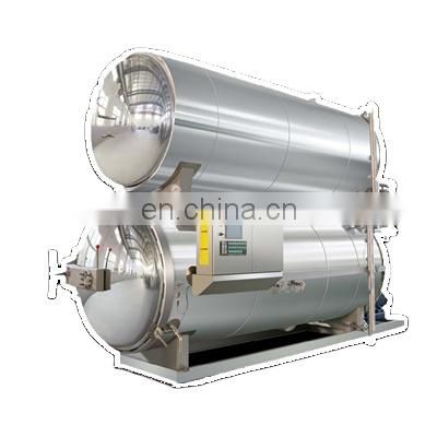 Canned Luncheon meat  steam retort sterilizer