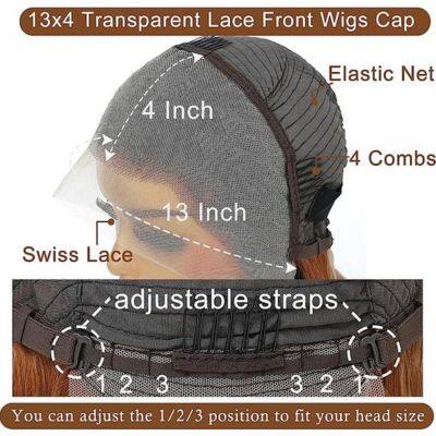 1b/30 Ombre Brown Colored Short Bob Human Hair Lace Frontal Wig 210% Density 13x4 Lace Front Wigs For Women photo-4