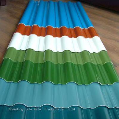 Low Price Wholesale Corrugated Metal Roofing Sheet Color Coated Roofing Sheet In Stock photo-3