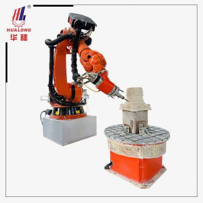 Robot Arm cnc carving marble granite stone machine 7 axis 3d cnc stone sculpture machine