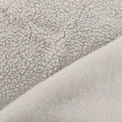 Two-sided Sherpa Fabrics 100% Polyester Sherpa Fleece Faux Fur Fabrics Fake Fur photo-3