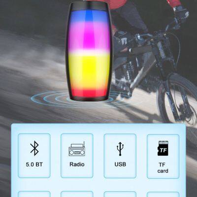 ZQS1202 Portable Wireless Speaker 500MAH Battery Capacity 2 Inch Speaker With Colorful Light photo-4