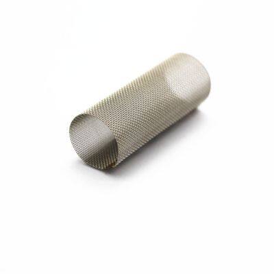 Direct Export Stainless Steel Perforated Mesh Woven Mesh Screen Cylinder Filter Tube For Liquid Filtration