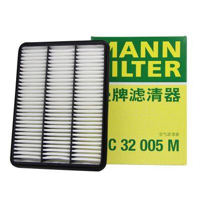 Original Genuine MANN Cabin Filter Car Engine Filter C32005M 17801-30040 For TOYOTA LEXUS