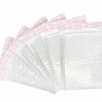 OEM Stock Polyethylene Bubble Mailer Strong Adhesive Air Bag Packaging Mailing Ripstop Custom Logo Shipping bubble mail bag