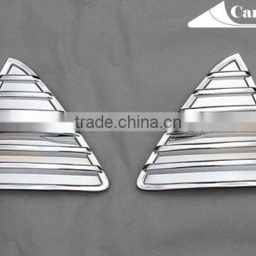 Stainless steel Triangle plate grill for Ford Focus 2012