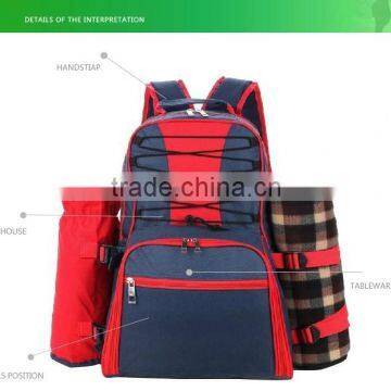2016 High Quality Wholesale Price Cheap Designer Waterproof Oxford Picnic Set Picnic Bag photo-2