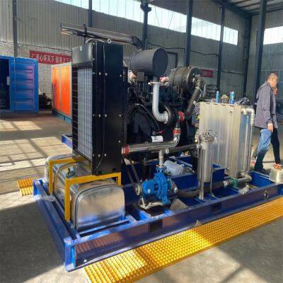 Oil Tank Cleaning Equipment High-pressure Water Roughening Pipe Cleaning Equipment Ultrasonic Cleaning Machine