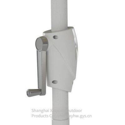 Portable Double-layer Square Center Pole Parasol, Customizable for Vacation Villages and Homestays photo-5