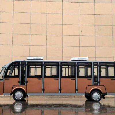 23-seater Electric Sightseeing Vehicle - Customizable Color Large-scale Scenic Area Sightseeing Vehicle photo-5