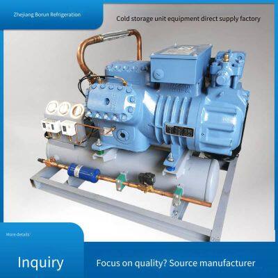 Color Steel Cold Storage, Refcomp Srs Semi-hermetic Single-stage Screw Compressor Sw3h4000, Power-saving