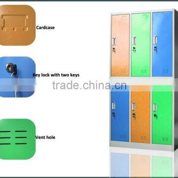 China Factory Wholesale Price Sports Anti-damp TypeSteel Storage Lockers For Public Place