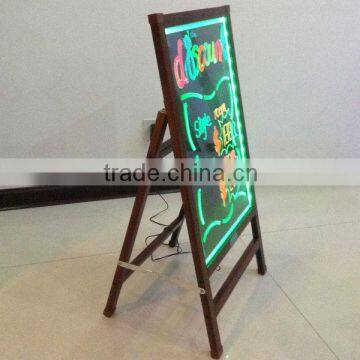 Hot Wooden LED advertising display for 2014